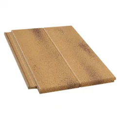 BMI Monier Tuiles Tuile Béton Grand Moule à Aspect Plat - Nobilee - Sabayon - 42 X 33 Cm