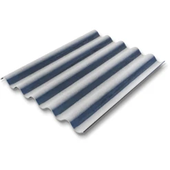 Eternit Plaque De Couverture Plaque Ondulée 5 Ondes En Fibres Ciment - Teinte Naturelle - 0,92 X 1,52M