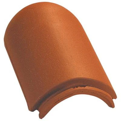 Edilians Tuiles About D'arêtier 1/2 Rond à Emboîtement 2 Edilians Tuiles About D'arêtier 1/2 Rond à Emboîtement – Image 2