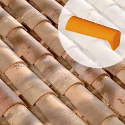 Terreal Tuiles About De Faîtières Conique Petit Cornet