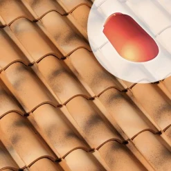 Monier Tuiles Arêtier D'about à Emboîtement De 33 (AR196)