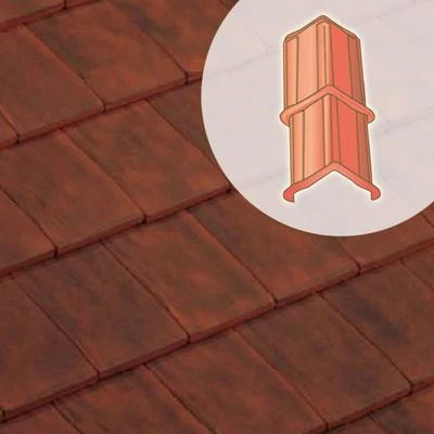 Terreal Tuiles Arêtier Large à Emboîtement 32XL 1 Terreal Tuiles Arêtier Large à Emboîtement 32XL