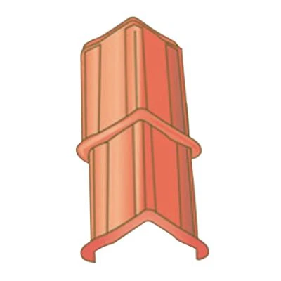 Terreal Tuiles Arêtier Large à Emboîtement 32XL 2 Terreal Tuiles Arêtier Large à Emboîtement 32XL – Image 2