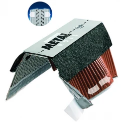 BMI Monier Closoir Souple Ventilé Metalroll Monier - Rouge Sienne - 32-38CM X 5M -Tuile sSoldes Magasin closoir