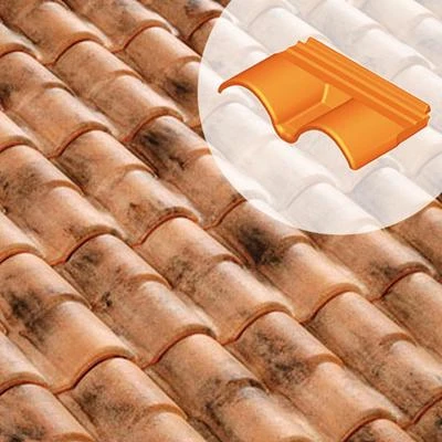 Terreal Tuiles Double Rive Sous Faîtière 1/2 Pur. R.Canal 1 Terreal Tuiles Double Rive Sous Faîtière 1/2 Pur. R.Canal