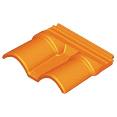 Terreal Tuiles Double Rive Sous Faîtière 3/4 Pur. R.Canal 2 Terreal Tuiles Double Rive Sous Faîtière 3/4 Pur. R.Canal – Image 2