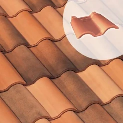 Monier Tuiles Double Tuile 3/4 Pureau Gallo Romane GL018