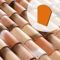 Terreal Tuiles Écusson De Faîtière Conique 801XG