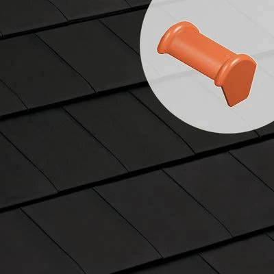 Monier Tuiles Faîtière D'about 1/2 Ronde Début 1 Monier Tuiles Faîtière D'about 1/2 Ronde Début