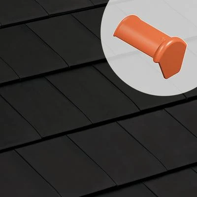 Monier Tuiles Faîtière D'about 1/2 Ronde Fin 1 Monier Tuiles Faîtière D'about 1/2 Ronde Fin