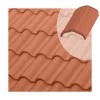 Tuiles Faîtière Circulaire Tejas Borja - Nature Rouge - 430MM X 230MM