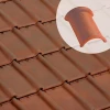 Edilians Tuiles Tuile Faîtière 1/2 Ronde à Emboîtement 717