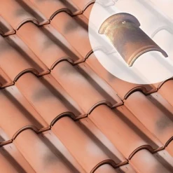 Monier Tuiles Faîtière/arêtier 1/2 Ronde - AM131