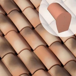 Monier Tuiles Faîtière D'about Conique De 40 Fin AK296