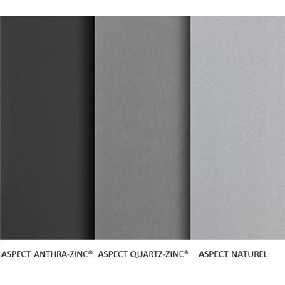 Feuilles De Zinc Feuille De Zinc VMZINC - Aspect Quartz-Zinc - 1,00x2,00M - épaisseur ,065MM 2 Feuilles De Zinc Feuille De Zinc VMZINC - Aspect Quartz-Zinc - 1,00x2,00M - épaisseur ,065MM – Image 2