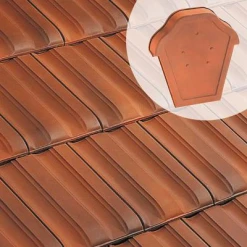 Edilians Tuiles Fronton De Faîtière Losangée (809)