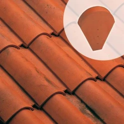 Edilians Tuiles Fronton Petit Modèle Pour Faîtière