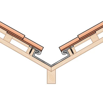 Lahera Noue - Solin Noue à Fixation 2 Lahera Noue - Solin Noue à Fixation – Image 2