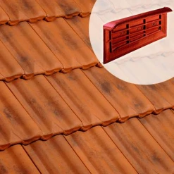 Edilians Tuiles Rive Indiv. Gauche à Recouvrement Delta 10