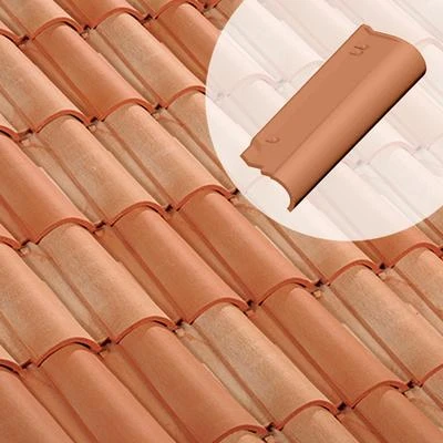 Terreal Tuiles Rive Ronde Droite - 10HR 1 Terreal Tuiles Rive Ronde Droite - 10HR