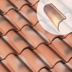 Monier Tuiles Rive Ronde Gauche - AM035