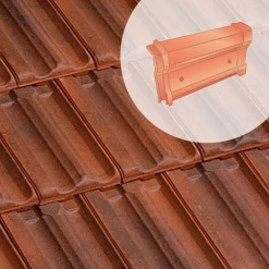 Terreal Tuiles Rive Universelle à Emboîtement 203XL