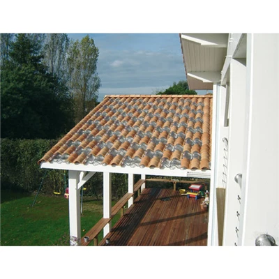 BMI Monier Tuiles Tuile En Verre Grand Moule à Fort Galbe - Plein Ciel - Translucide - 42 X 33 Cm 3 BMI Monier Tuiles Tuile En Verre Grand Moule à Fort Galbe - Plein Ciel - Translucide - 42 X 33 Cm – Image 3