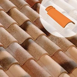 Terreal Tuiles Système Canal Sous DC12 Couvert (731CVDG)