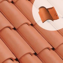 Edilians Tuiles Tuile 2/3 Pureau Médiane Plus
