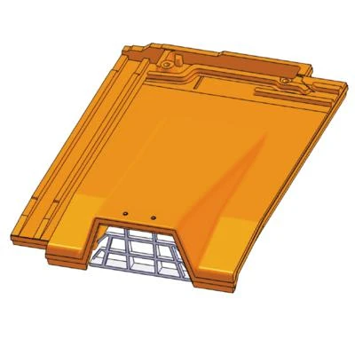 Terreal Tuiles Tuile Chatière Avec Grille Giverny PV 2 Terreal Tuiles Tuile Chatière Avec Grille Giverny PV – Image 2