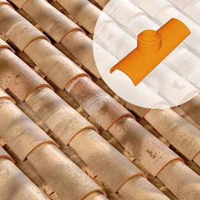 Terreal Tuiles Tuile à Douille 62CL - Diam.100 Mm 1 Terreal Tuiles Tuile à Douille 62CL - Diam.100 Mm