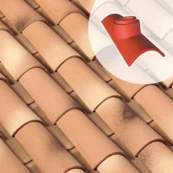 Monier Tuiles Tuile à Douille Canal - Diam. 100