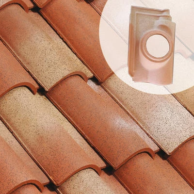 Tegulys Tuiles Tuile à Douille - Diam.125 Mm (DO12) 1 Tegulys Tuiles Tuile à Douille - Diam.125 Mm (DO12)