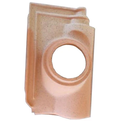 Tegulys Tuiles Tuile à Douille - Diam.125 Mm (DO12) 2 Tegulys Tuiles Tuile à Douille - Diam.125 Mm (DO12) – Image 2