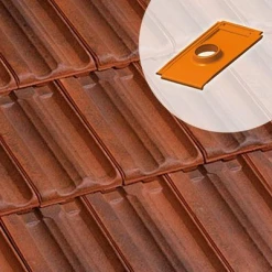 Terreal Tuiles Tuile à Douille Univ. 635XLD - Diam.100 Mm