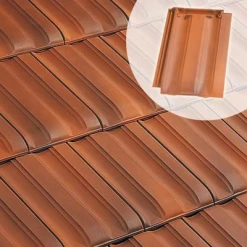 Edilians Tuiles Tuile PV10 Huguenot Grand Moule à Double Emboîtement