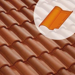 Terreal Tuiles Tuile Romane Évolution 3/4 Pureau