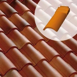 Terreal Tuiles Tuile S/faîtière Rive Droite 3/4pur. DC12