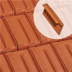 Terreal Tuiles Tuile De Rive Droite à Emboîtement 17TCU