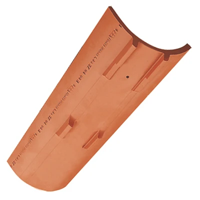 Tuiles Tuile Canal 50/21 à Talon TEJAS BORJA - Rouge 2 Tuiles Tuile Canal 50/21 à Talon TEJAS BORJA - Rouge – Image 2